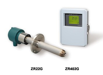 进口日本横河ZR22G加ZR402G分体式氧化锆氧量分析仪变送器 一体式ZR202